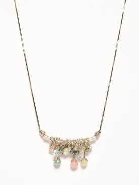Stone Bunched Necklace