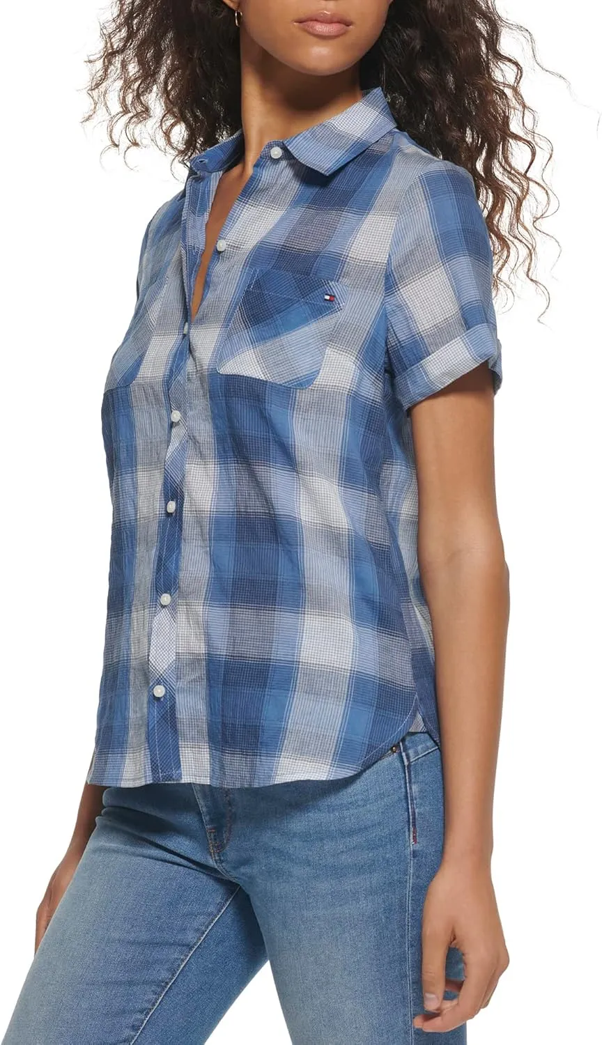 Tommy Hilfiger Women's Camp Shirt