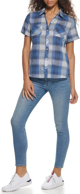 Tommy Hilfiger Women's Camp Shirt