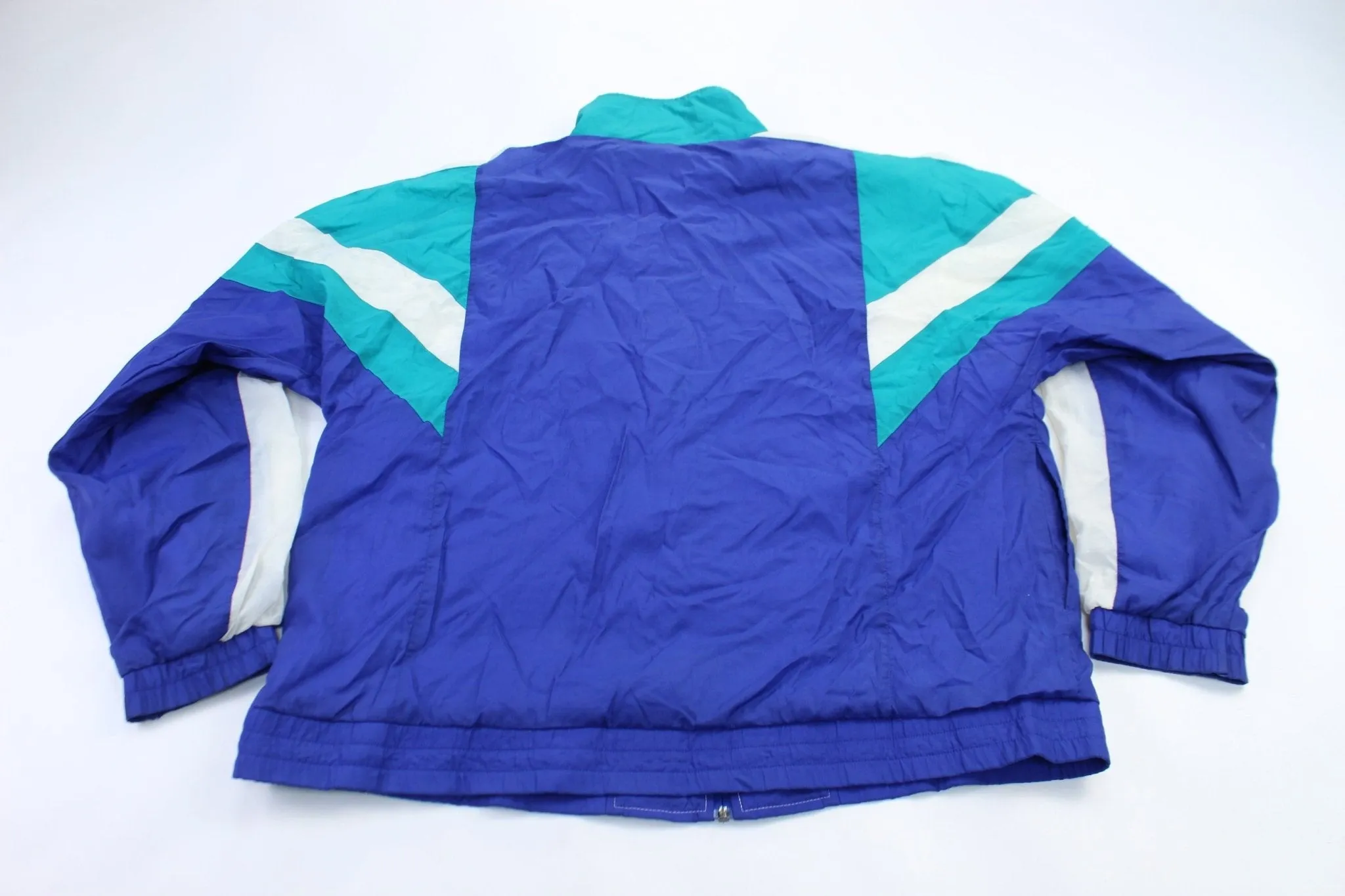 USA Olympics Embroidered Logo Blue, Teal, & White Jacket