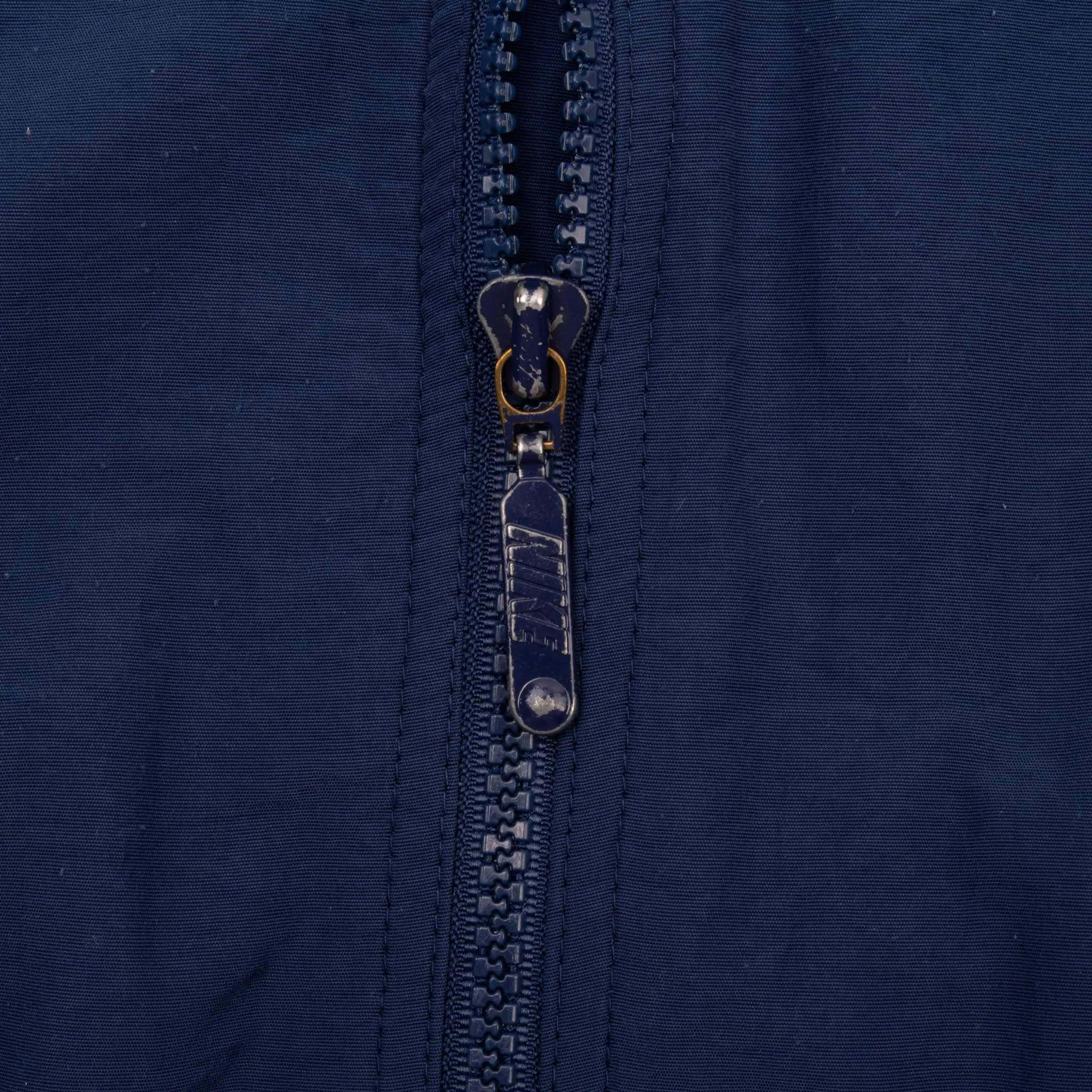 VINTAGE NIKE CLASSIC SWOOSH BLUE WINDBREAKER JACKET 1990S SIZE XL