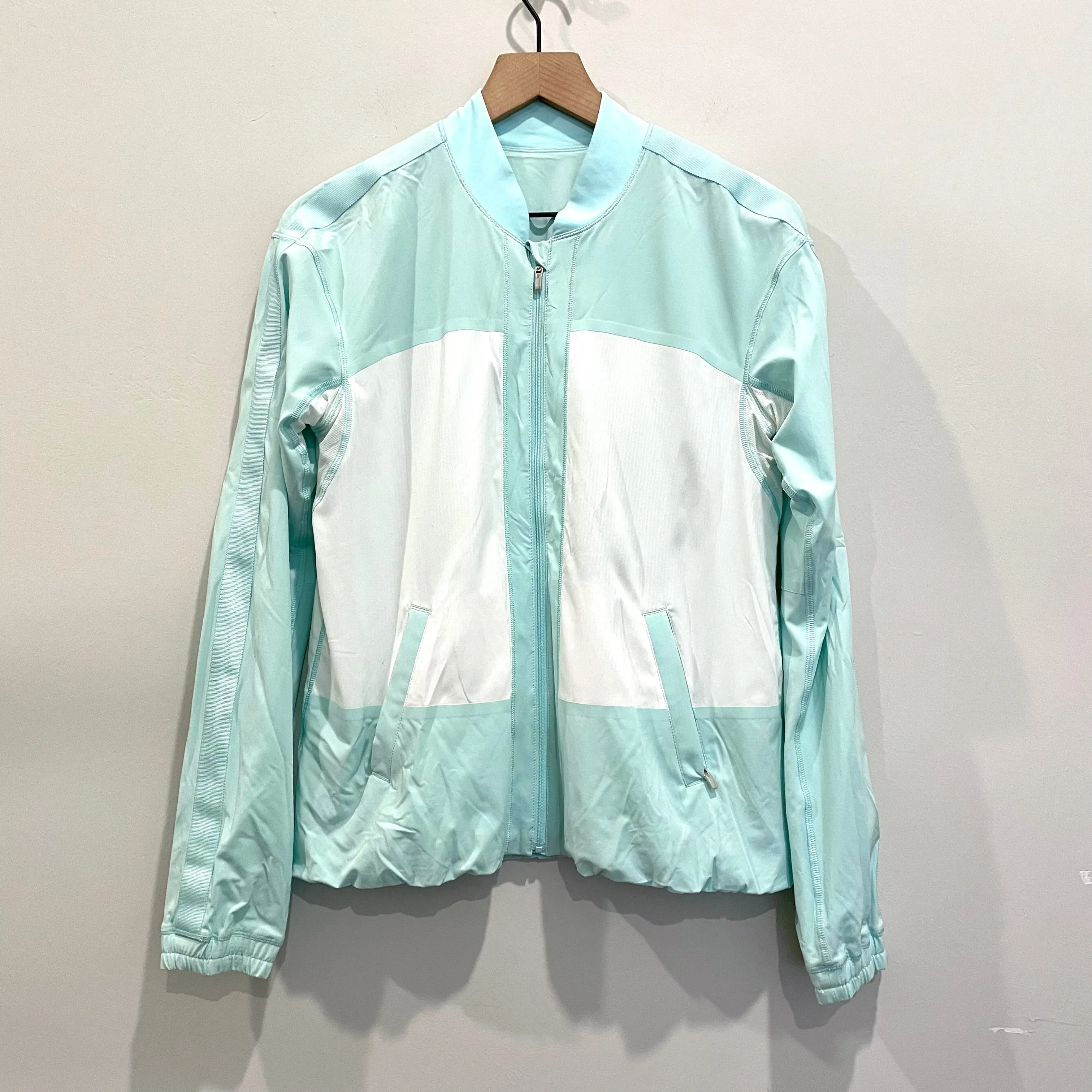 Zip Front Windbreaker Jacket