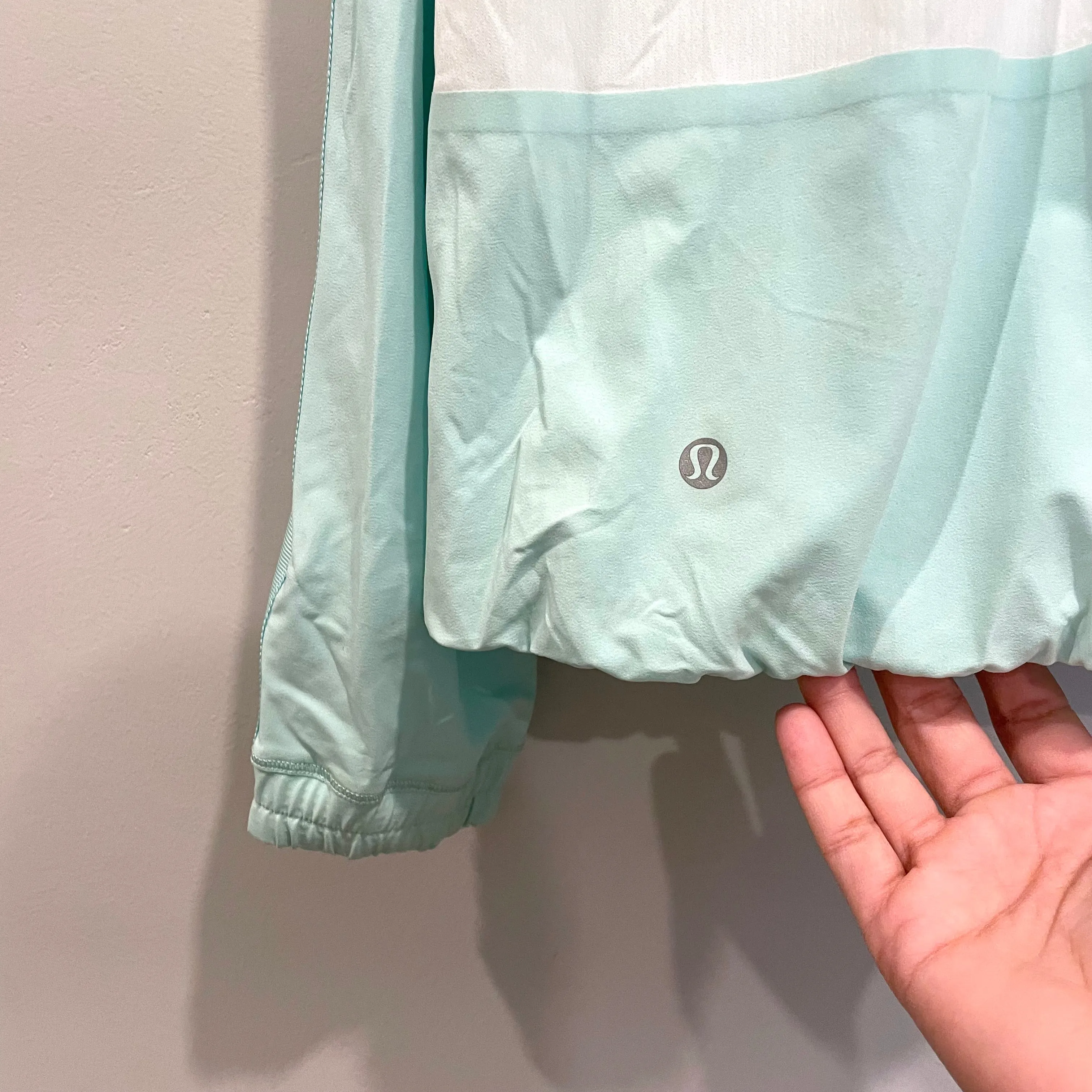 Zip Front Windbreaker Jacket