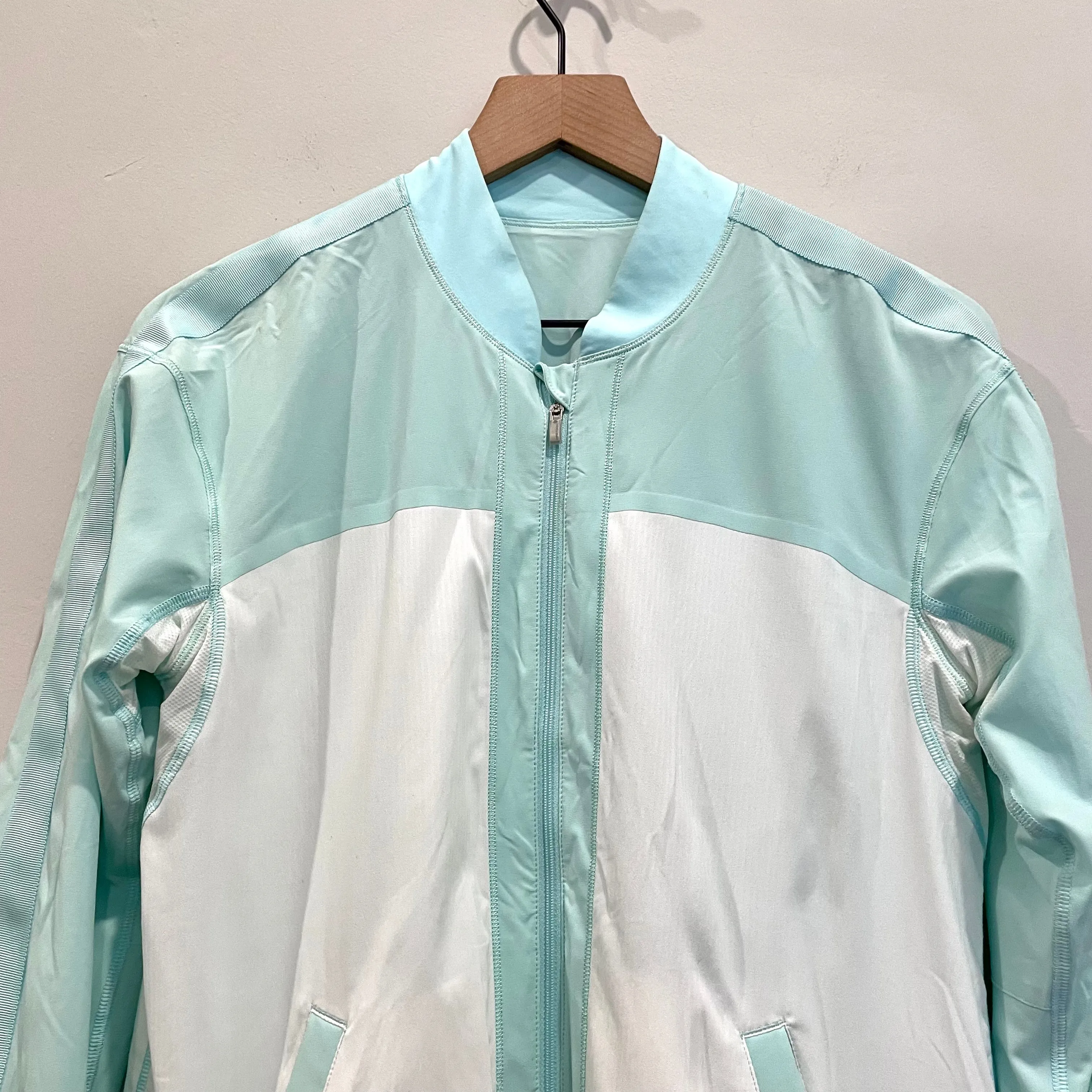 Zip Front Windbreaker Jacket
