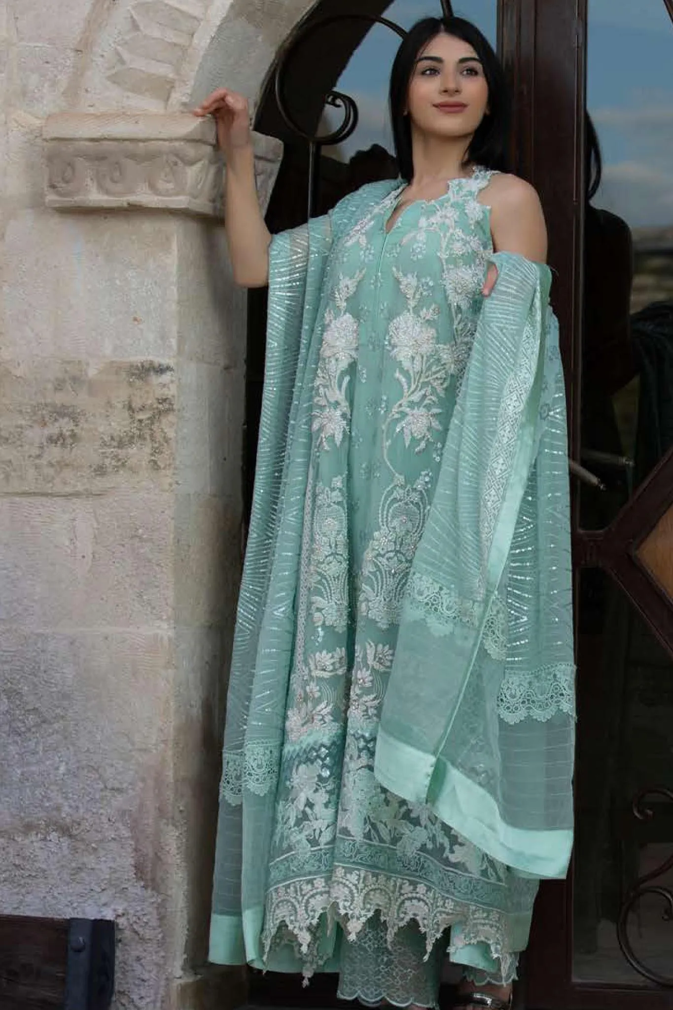 Zunuj Definition Unstitched 3 Piece Luxury Formal Collection'2022-DES-04